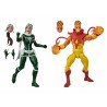 ROGUE & PYRO TWO-PACK - 20TH ANNIVERSARY - MARVEL LEGENDS