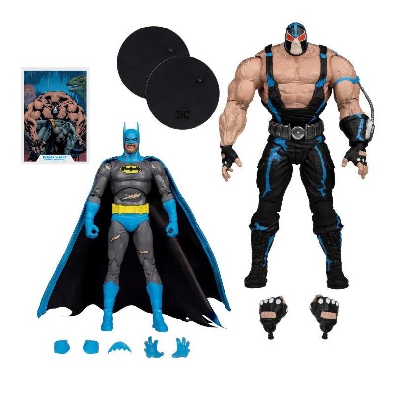 BATMAN VS. BANE - BATMAN: KNIGHTFALL - DC MULTIVERSE