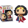 POP WONDER WOMAN (CLASSIC W/ CAPE) - WONDER WOMAN 80TH ANNIVERSARY - 433