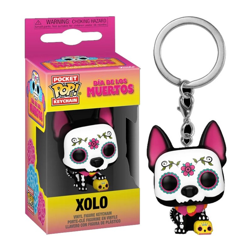 POP KEYCHAIN - XOLO - DIA DE LOS MUERTOS