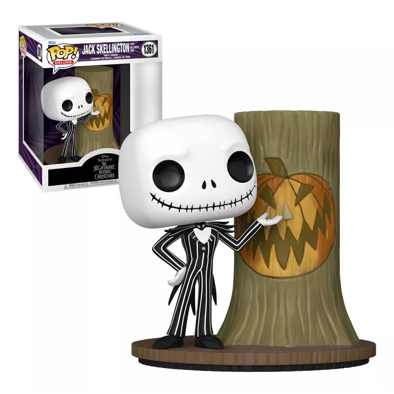 POP JACK SKELLINGTON WITH HALLOWEEN DOOR - NBX - 1361