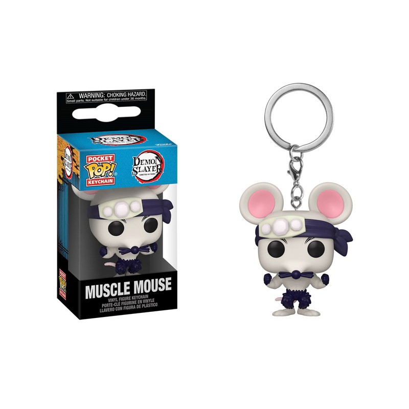 POP KEYCHAIN - MUSCLE MOUSE - DEMON SLAYER