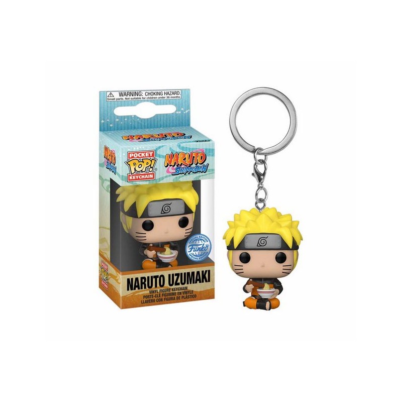 POP KEYCHAIN - NARUTO W/ NOODLES (EXCLUSIVE) - NARUTO: SHIPPUDEN